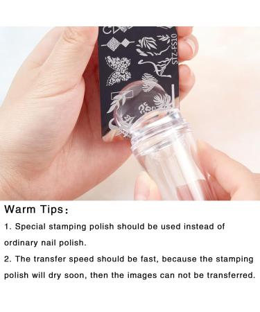 Niceneeded Constellation Nail Art Stamp Set - 6 Star Templates with Fireworks Design for Stunning Home Manicures - Buy Online on SooperMarket.com