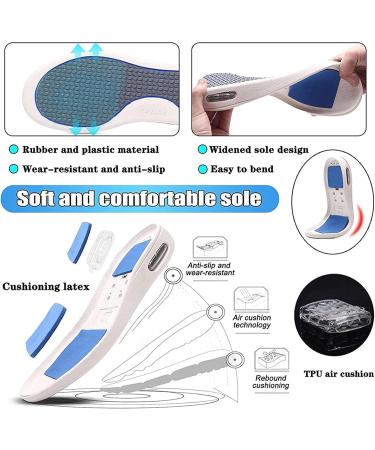LGZY Extra Wide Fit Diabetic Shoes for Men and Women - Orthopedic Air Cushion Walking Shoes - Size D 37.5 EU - Buy Online on SooperMarket.com