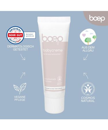 Boep Baby Cream | Vegan Natural Face Cream for Babies & Children | Midwife Recommended | Organic Calendula Shea Butter & Almond Oil | Doctor & Mom Developed (50 ml) - Buy Online on SooperMarket.com