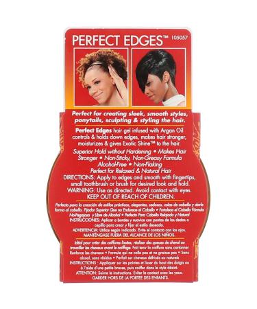 Creme of Nature Argan Oil Perfect Edges Control 2.25 oz. Jar - 3 Pack - Buy Online on SooperMarket.com