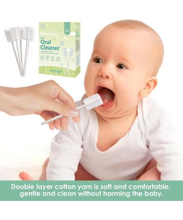Boiler Mouth Cleaner for Newborns - Tongue & Mull Cleaner Toothbrush - 30 Pieces for Home Travel & Outdoor Use - Buy Online on SooperMarket.com