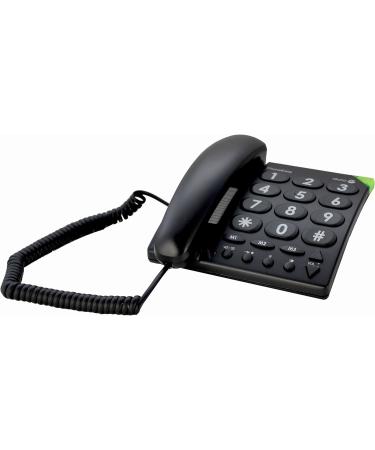 Doro PhoneEasy 311c Senior Telephone - Corded Large Key Optical Call Signaling Hearing Aid Compatible Loud Tone - Ideal for Seniors - Buy Now! - Buy Online on SooperMarket.com
