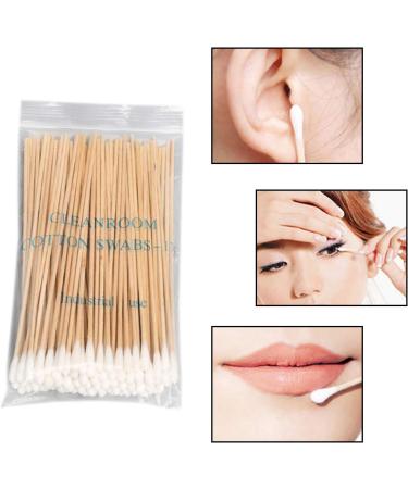 WT-DDJJK Cleaning Swabs - 100/200pcs 6 Long Wooden Handle Cotton Swab Applicators for Efficient Cleaning | International Shipping Available - Buy Online on SooperMarket.com