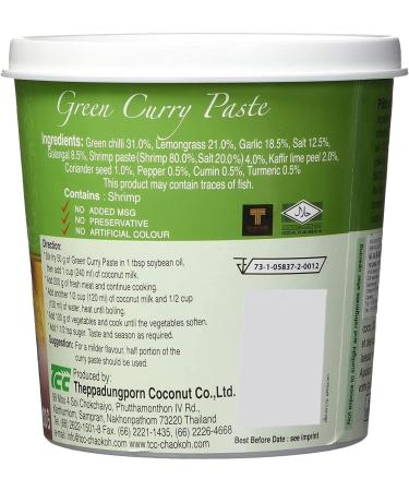 Mae Ploy Thai Green Curry and Red Curry Paste 400g by CNMART - Buy Online on SooperMarket.com
