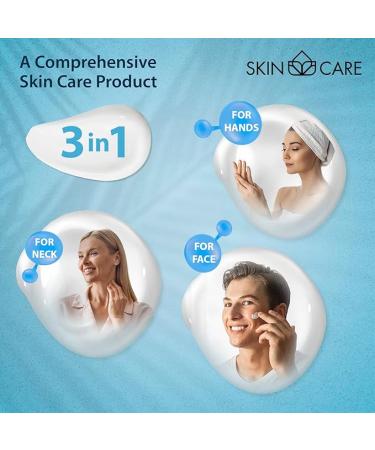 Hydrating 3-in-1 Moisturizing Cream with Hyaluronic Acid - Face  Neck & Hands - 16.9 fl. oz - Buy Online on SooperMarket.com
