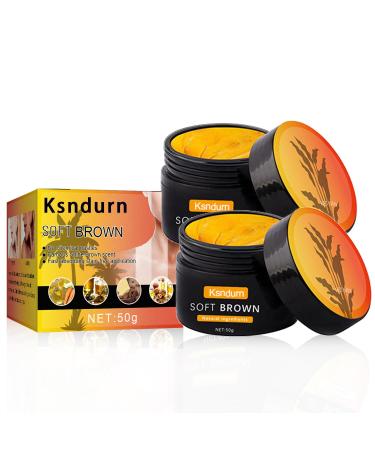 Brown Tanning Gel Ksndurn 2 PCS Tanning Accelerator Cream - Accelerator for Outdoor Sun Dark Tanning Cream Achieve a Natural Tan Skin