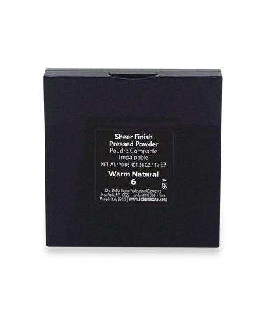 Bobbi Brown Sheer Finish Pressed Powder - 06 Warm Natural 11g/0.38oz for Women - Buy Online on SooperMarket.com