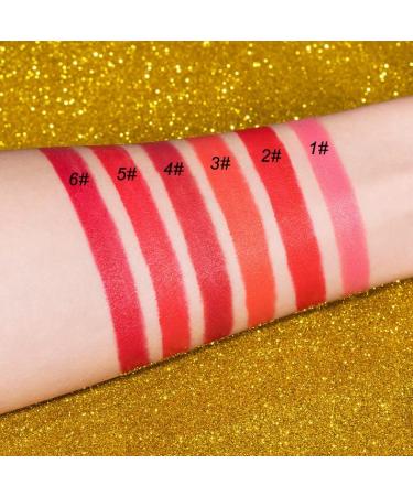 Shimmery Metallic Glitter Lipstick - Gold Bar Design | Long Lasting & Waterproof Lip Makeup 3.5g - Buy Online on SooperMarket.com