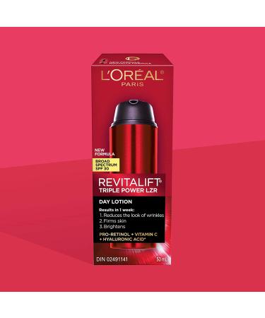 L'Oreal Revitalift Day Lotion SPF30 1.7oz - Daily Anti-Aging Moisturizer - Buy Online on SooperMarket.com