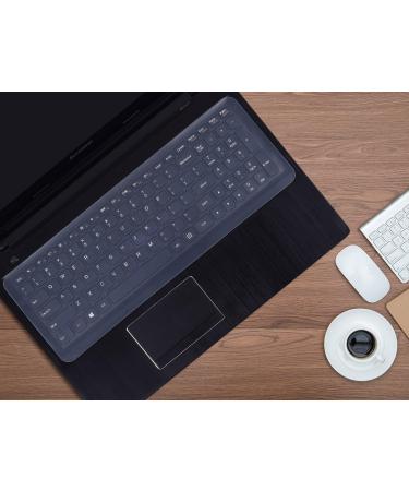 Clear Silicone Keyboard Cover for 15.6-16 inch Laptop Notebook with Numeric Keypad - Anti Dust & Waterproof Protector - Buy Online on SooperMarket.com