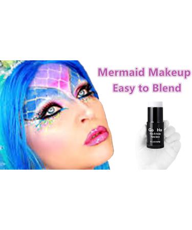 Go Ho Cream Sky Blue Blendable Stick - 1.06 oz - Light Blue Face & Body Paint Stick for Professional SFX Makeup - Buy Online on SooperMarket.com