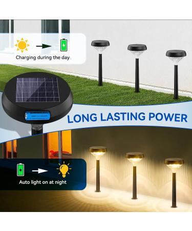 LiFePO4 18500 Rechargeable 3.2V 1000mAh Solar Battery - Perfect for Outdoor Solar Lights & Flashlights (4 Pack - Buy Online on SooperMarket.com