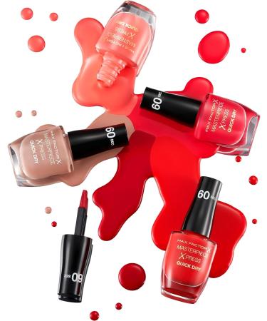 Max Factor Masterpiece X Press Nail Polish 8 ml She'S Reddy 310 1 count Masterpiece Xpress She'S Reddy - Buy Online on SooperMarket.com
