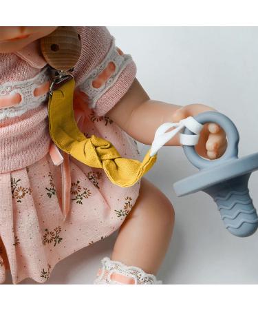 Vesone Pacifier Clips | Universal Pacifier Holder & Toy Leash for Boys & Girls | Essential Teething Toy Attachment - Buy Online on SooperMarket.com