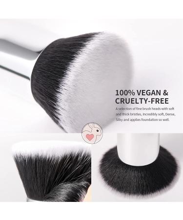 DUcare Flat Top Kabuki Brush - Professional Liquid & Powder Foundation Makeup Brush - Buy Online on SooperMarket.com