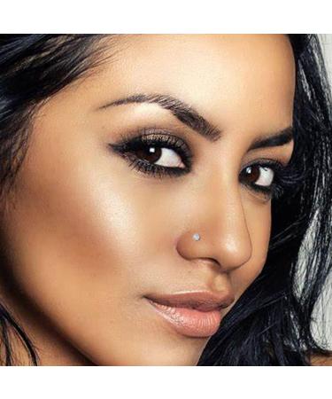 2 Pack Self Nose Piercing Gun Kit with Nose Stud - White | Safety Nose Piercing Tool - Buy Online on SooperMarket.com