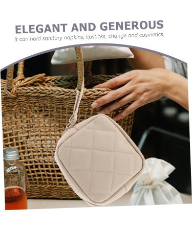 Portable Mini Makeup Bag | Reusable Tampon Holder | Zipper Period Pouch - Buy Online on SooperMarket.com
