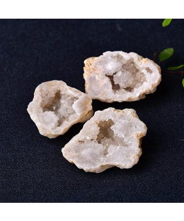 1PC Natural Crystal Agate Geode Cutting Crystal Cluster Stone Rock Specimen Quartz DIY Home Decoration Natural Luster 3-5cm Natural Agate - Buy Online on SooperMarket.com