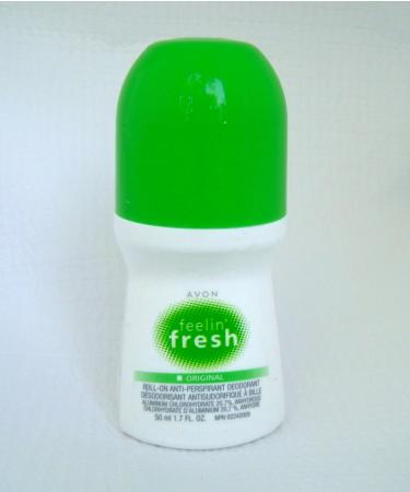 AVON Feelin Fresh Anti-Perspirant Roll On 1.7 oz (3 pieces)