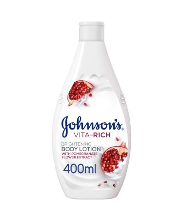 Johnsons Adult Vita-Rich Bright Body Lotion Pomgrnt - 400 ml