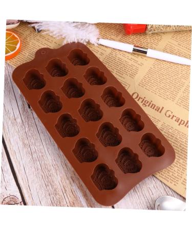 Alipis 6 Pcs Chocolate Mold Fudge Molds Resin Molds Muffin Trays Jelly Sweets Roses Chocolates Cake Stencil Silicone Cookie Mold Kitchen Chocolate Pudding Mold Thins Ice Cubes Candy - Buy Online on SooperMarket.com