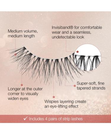 Ardell Naked Lashes 422 - Human Hair Eyelashes for an Unmistakable Look (4 Pack) | International Shipping Available - Buy Online on SooperMarket.com