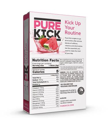 Pure Kick Strawberry Watermelon Hydration Singles To Go Drink Mix - 72 Packets - Buy Online on SooperMarket.com