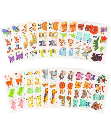 PHOGARY Animals Theme Temporary Tattoos - 200 Pieces, Waterproof Body Art for Kids - Buy Online on SooperMarket.com