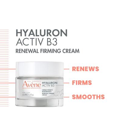 Buy Avene Eau Thermale Hyaluron Activ B3 Renewal Firming Cream Hydrating Anti-Aging Moisturizer for All Skin Types | International Shipping - Buy Online on SooperMarket.com