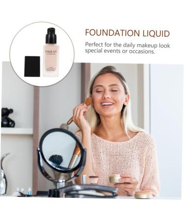 Mikinona Liquid Foundation Moisturizing Foundation Beauty Foundation Natural Finish Foundation Makeup Glass - Buy Online on SooperMarket.com