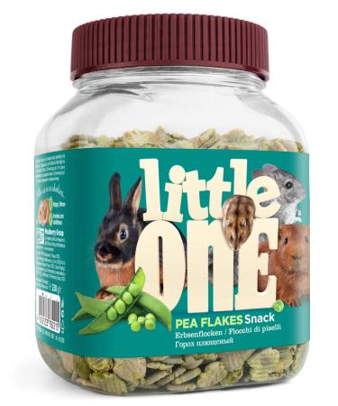 Little One Snack Pea Flakes in a Can (1 x 230 g) Pea Flakes 230 g (1 pack)