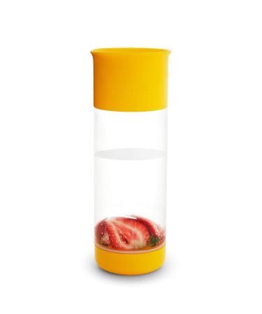 Munchkin  Miracle  360 Fruit Infuser Water Bottle  20 Ounce  Yellow