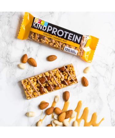 Child Protein Bar | Gluten-Free Snack | High Fiber Caramel 12x50g | No Artificial Preservatives - Buy Online on SooperMarket.com