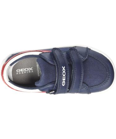 Geox Boy's B Gisli B Sneakers - Navy Dk Red - Size 6 UK Child - Buy Online on SooperMarket.com
