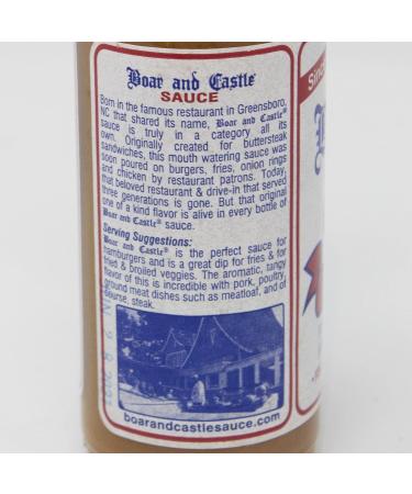 Boar and Castle  All-Purpose Condiment Sauce for hamburgers  french fries  onion rings and chicken  12 Oz (Pack of 1) 12 Ounce (Pack of 1) - Buy Online on SooperMarket.com