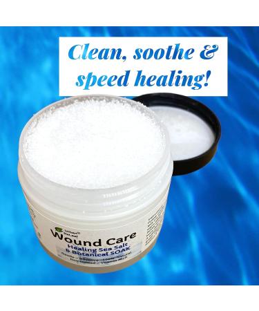 Urban ReLeaf Wound Care Sea Salt Botanical SOAK - Gentle & Effective Healing, Disinfectant, 100% Natural - Buy Online on SooperMarket.com