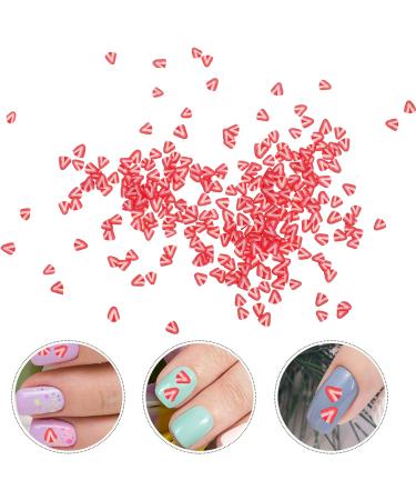Healeved 2pcs Strawberry Fruit Nail Decals Fruit Nail Patch Manicure Sequins Strawberry Clay Slices Masquerade Siouxxie Wall Decoration Nail Clay Nail Polish Polymer Clay Manual Red 0.5x0.5x0.2cmx2pcs Redx2pcs - Buy Online on SooperMarket.com