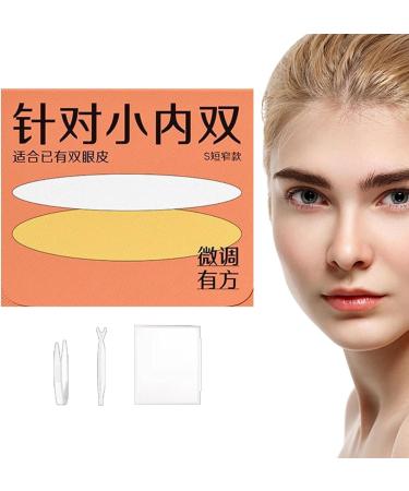 Eye Lid Tape for Hooded Eyes | Waterproof Invisible Eyelid Lift Strips - Professional Eye Lid Contour Stickers for Uneven or Monolids Hooded Droopy Eyelids - Buy Online on SooperMarket.com