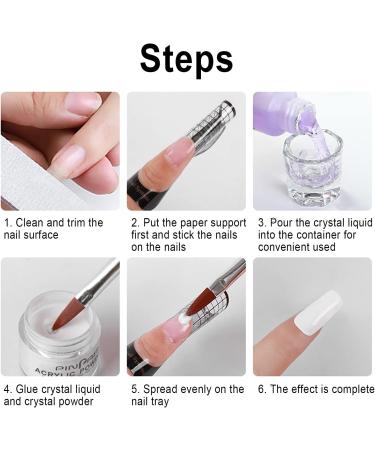 Bluelans 40ml Professional Acrylic Nail Liquid Monomer for Nail Extension and Art - Buy Online on SooperMarket.com