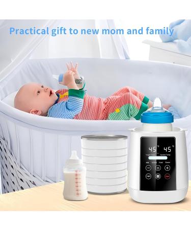 6-in-1 Baby Bottle Warmer & Sterilizer | Fast Warming & Precise Temperature Control - Buy Online on SooperMarket.com