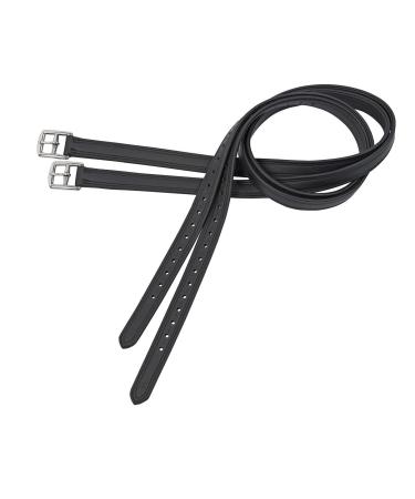 Solibel BUSSE Stirrup Leathers Soft-Curved dark brown fitting: stainless steel length 130 cm