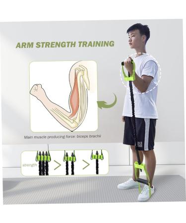 Pull Up Assistance Bands - Elastic Adjustable Resistance Band for Chin Up & Muscle Training | Heavy Duty Anti-Slip Exercise Equipment (Green - Buy Online on SooperMarket.com