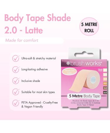 Brushworks Body Tape Shade 2.0 - Latte - Buy Online on SooperMarket.com
