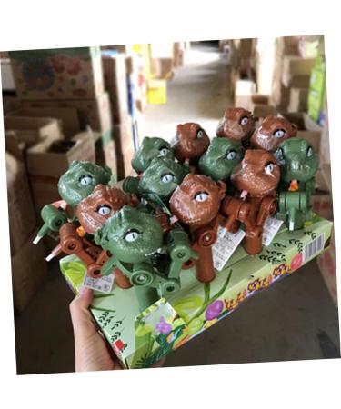 ORFOFE 2pcs Lollipop Machine Dinosaur Lollipops for Food Toy Mini Kid Toys Popular Candy Tool Toys Plastic - Buy Online on SooperMarket.com