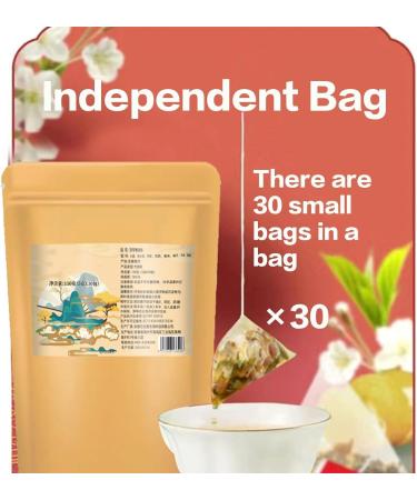 Poria And Coix Seed Tea For Dampness Elimination Lemon Hawthorn Lotus Leaf Tea Dampness Clearing Herbal Tea Fu Ling Yi Wet Tea Non-Heritage Ancient Recipe Poria Cocos Dehumidification Tea (3pack) - Buy Online on SooperMarket.com