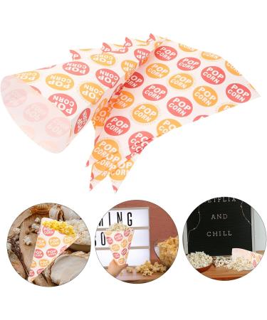 Didiseaon 250 Pcs Popcorn Bag Cardboard Popcorn Pink Candy Cotton Candy Cones Gift Bags Halloween Cone Bags Kids Snack Bag Popcorn Cone Bags Mini Candy Glass Child Paper Packing Bag - Buy Online on SooperMarket.com