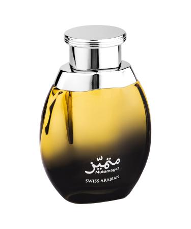 SWISS ARABIAN Mutamayez - Luxury Products From Dubai - Long Lasting Personal EDP Spray Fragrance - A Signature Aroma - The Luxurious Scent Of Arabia - 3.4 Oz
