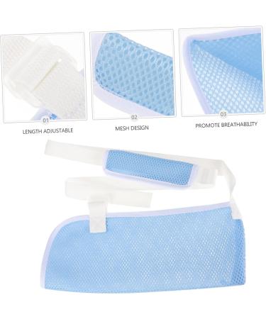KICHOUSE Children's Arm Sling Wrist Sling Shoulder Immobilizer Shoulder Sling Immobilizer Arm Brace Net 60X30CM Sky-blue - Buy Online on SooperMarket.com