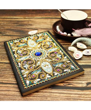 Huacan Diamond Painting Cover Notebook Journal for A5 60 Pages Christmas Gifts - Buy Online on SooperMarket.com
