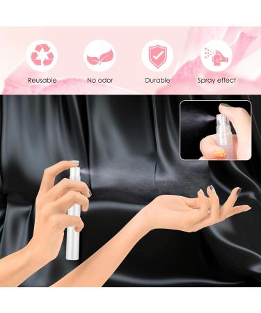 SelfTek 15 Pack Mini Spray Bottles - 10ml Refillable Perfume Travel Spritzer with Funnels - Ideal for International Shipping - Buy Online on SooperMarket.com